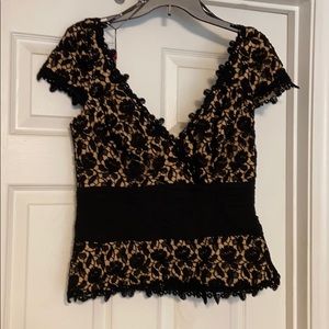👠Tadashi size 12 formal top.